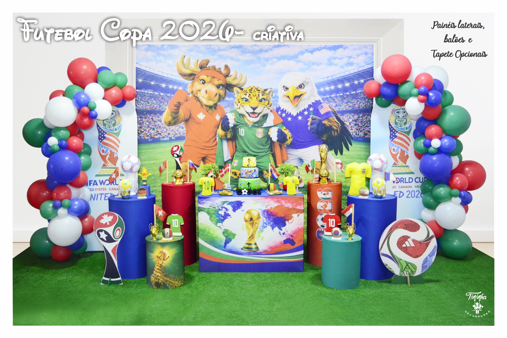 Futebol Copa 2026 - criativa